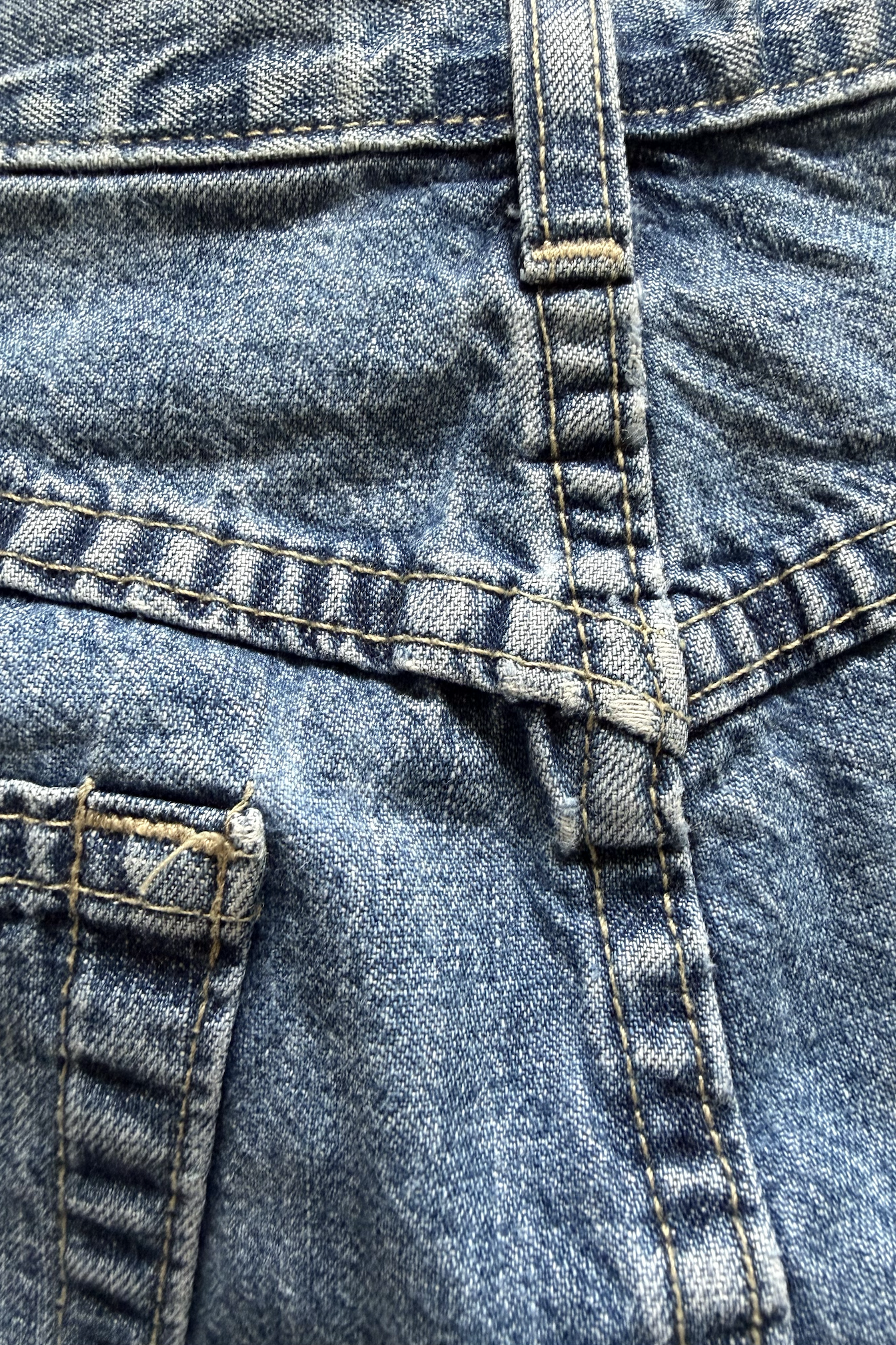 Vintage (M) 90s GAP Denim Mini Skirt