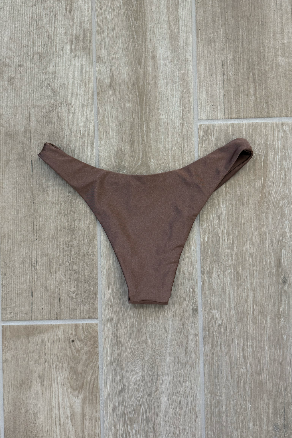 Brown Shimmer Bikini Bottom