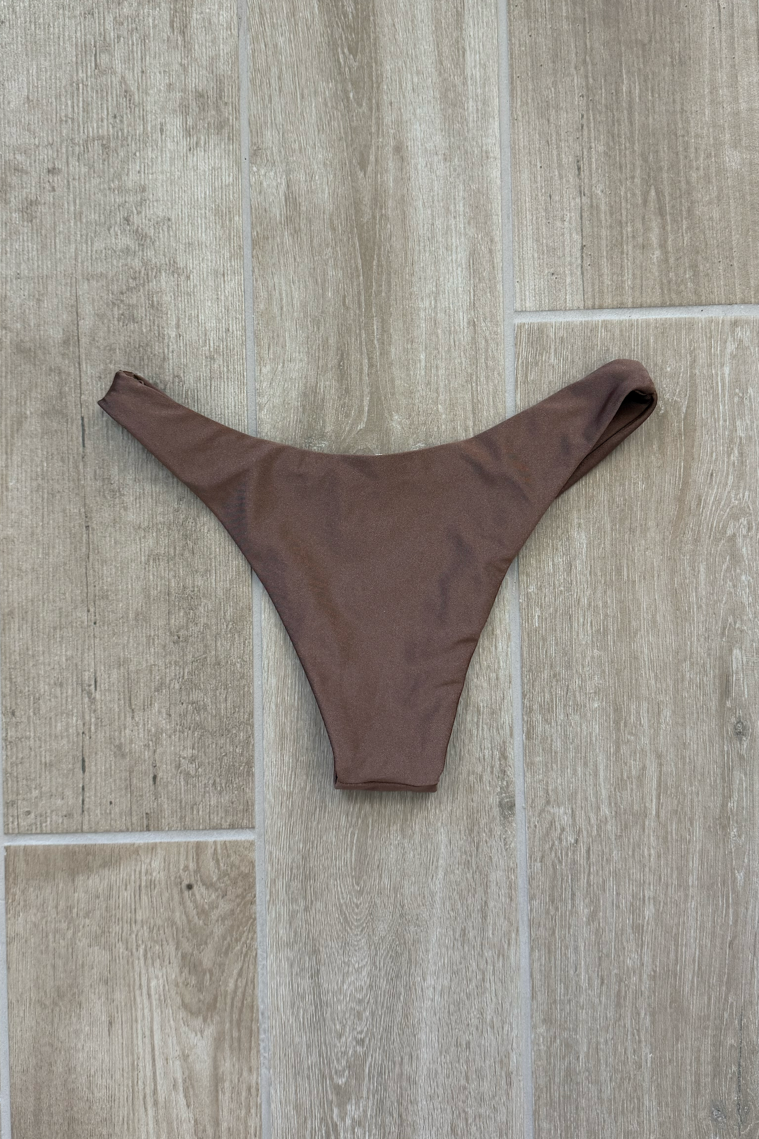 Brown Shimmer Bikini Bottom