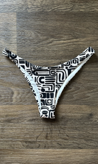 Geometric Print Bikini Bottom