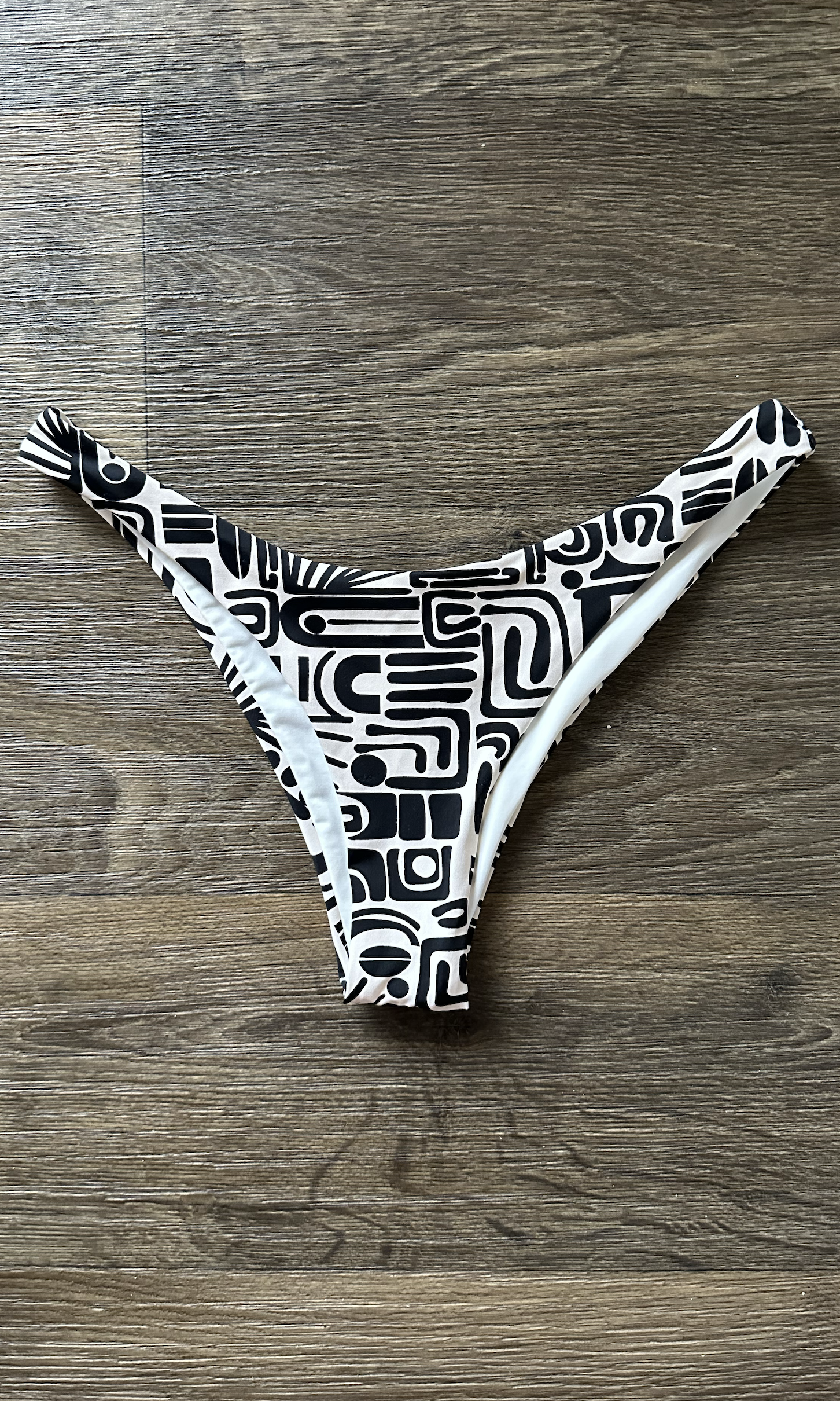 Geometric Print Bikini Bottom