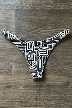 Geometric Print Bikini Bottom