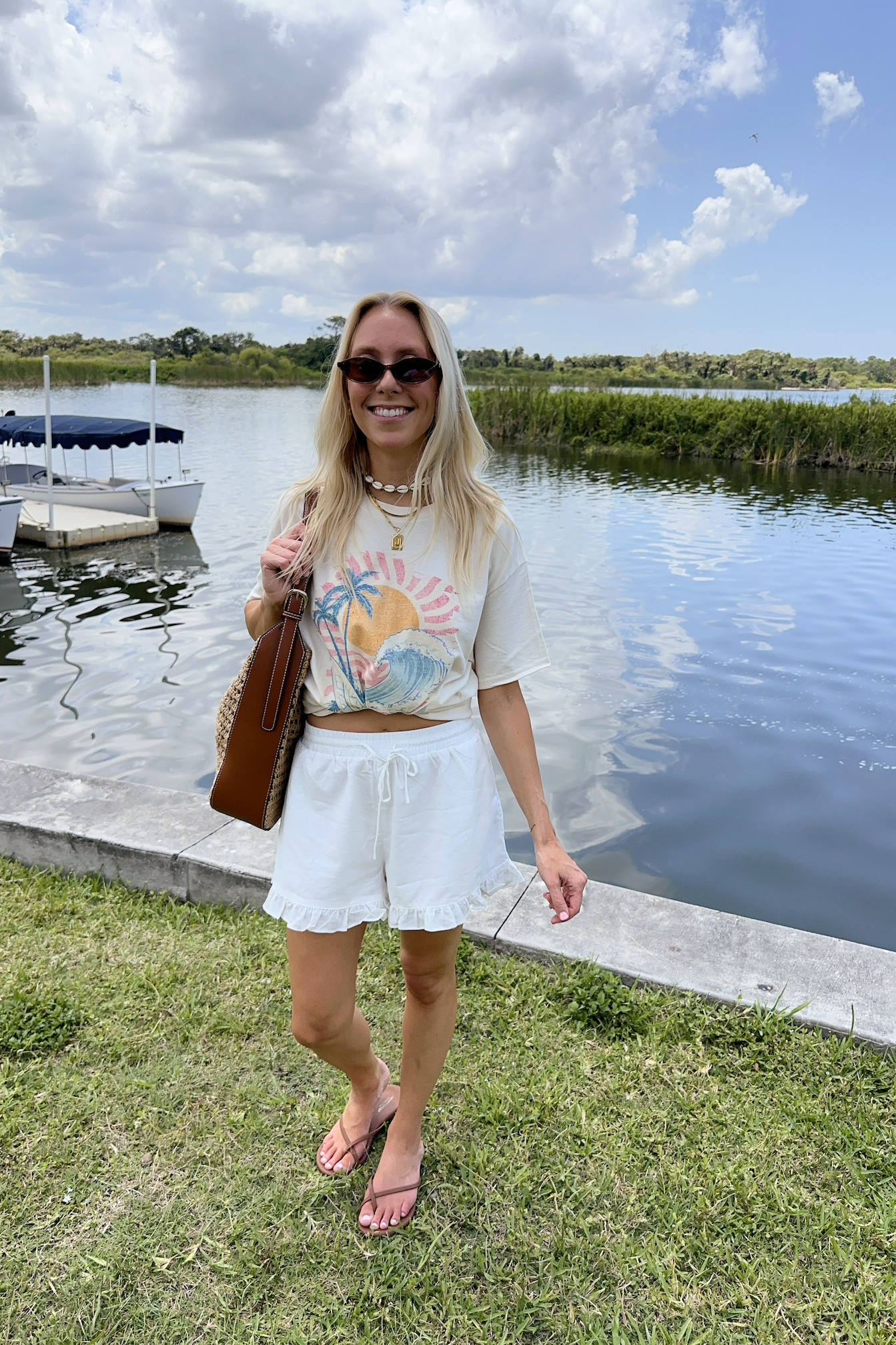 Salty Beach Summer Graphic T-Shirt