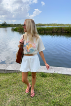 Salty Beach Summer Graphic T-Shirt