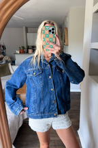 Vintage 70s/80s Denim Dark Wash Jacket