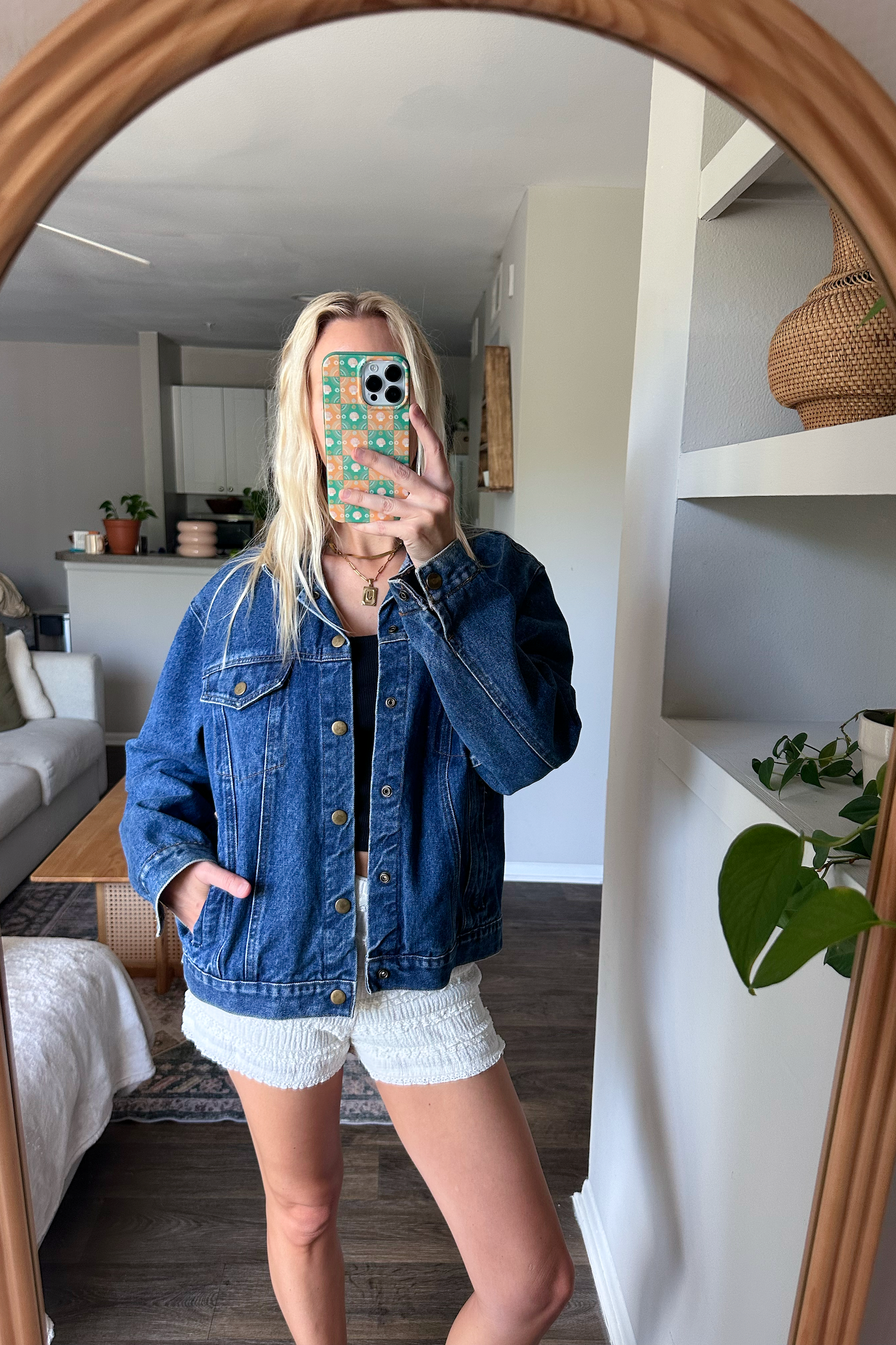 Vintage 70s/80s Denim Dark Wash Jacket