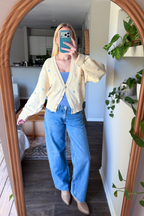 Vintage 90s Floral Embroidered Cardigan Sweater
