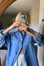 Vintage Long Sleeve Denim Shirt